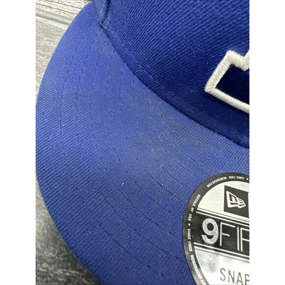 Denver Broncos Classic Logo New Era 59FIFTY Snap Back Blue D NFL {W2} - Picture 4 of 12